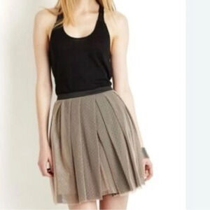 2b RYCH Tulle Black/ Tan Ballet Skirt, size 12